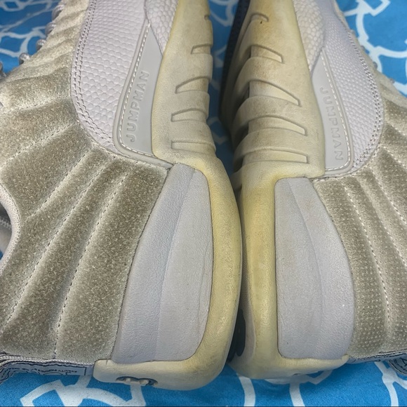 Nike Air Jordan 12 Low Women’s size 10 Wolf Grey Retro OG Rare cool shoes top sp - Picture 9 of 12